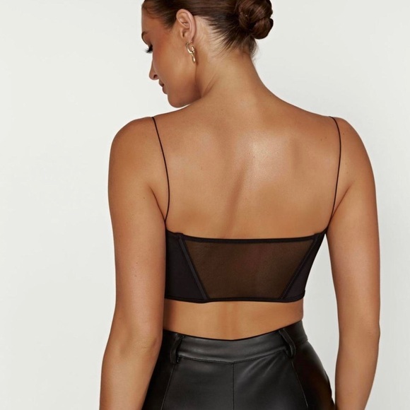 Meshki Mesh Corset Bustier - Picture 4 of 9